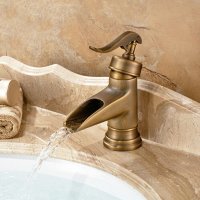 Antik Pirinç Lavabo Bataryası