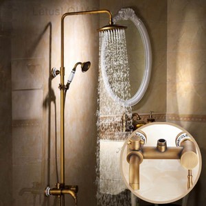 Antik Banyo Duş Takımı Fıskiyeli