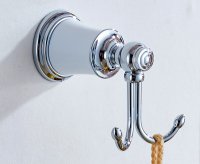 Krom Parlak Banyo Askılık