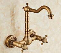 Antik Banyo Ve Mutfak Bataryası - Duvardan Çıkışlı