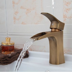 Antik Eskitme Kare Lavabo Bataryası